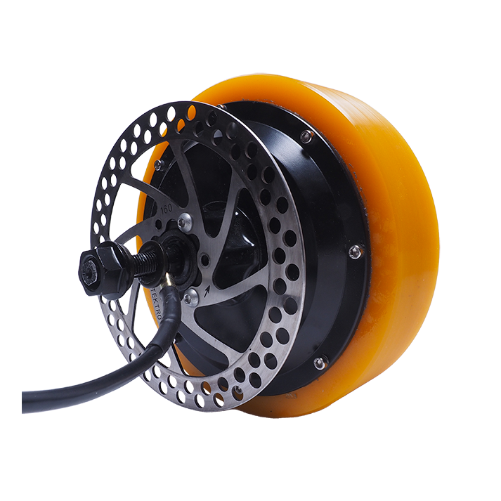 Roue motrice industrielle 200mm frein disque