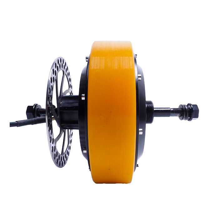 Roue motrice industrielle 200mm frein disque