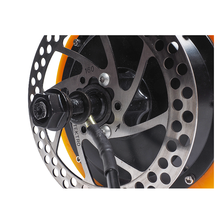 Roue motrice industrielle 200mm frein disque