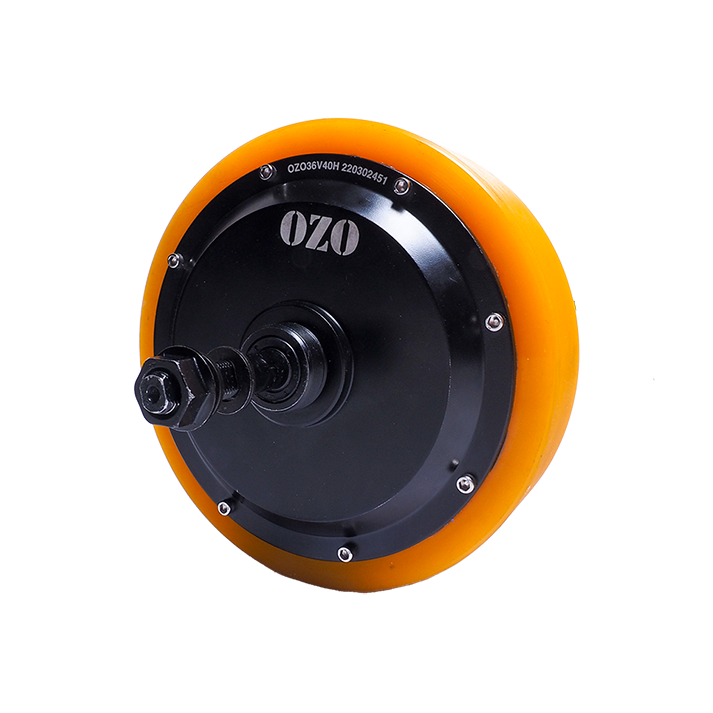 Roue motrice industrielle 200mm frein disque