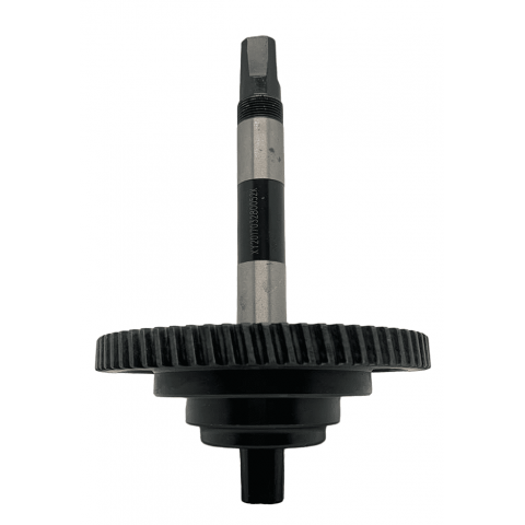 Ensemble : axe de pédalier + couronne acier + roue libre de pédalier pour moteur BBS