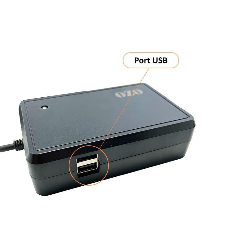 PRISE USB 12V 2 PORS /PRISE ALLUME CIGAR