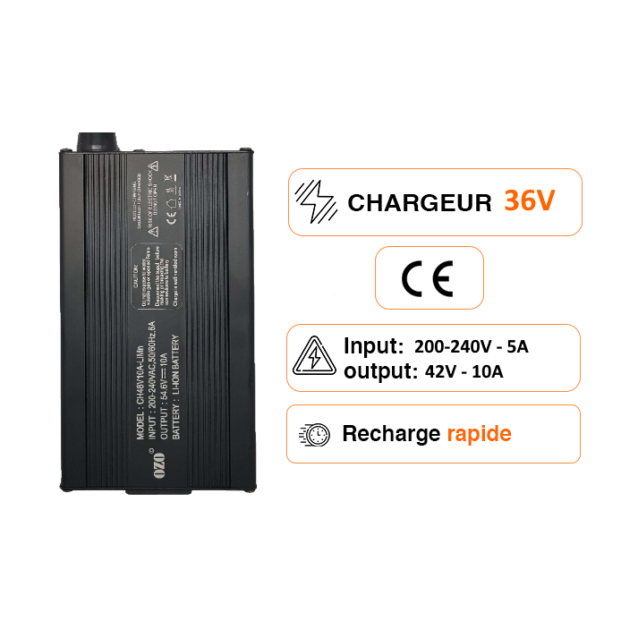 Chargeur batterie LIMN, LiPO 48V 10A