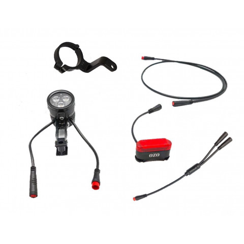 Lampe OZO 1000 lumens pour vélo electrique