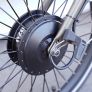 Complete electric wheel motor for Brompton bike