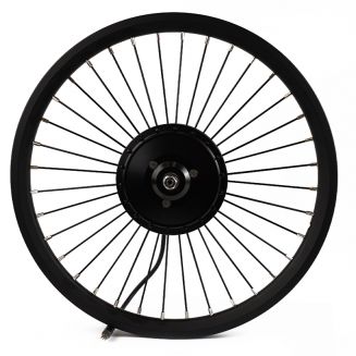 Complete electric wheel motor for Brompton bike