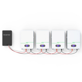 Batterie au lithium-ion 48V 100Ah 5 kWh Power Wall pour système solaire domestique.