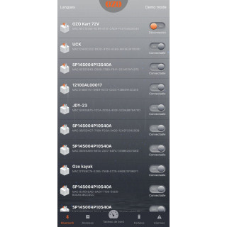 OZO Batteries App