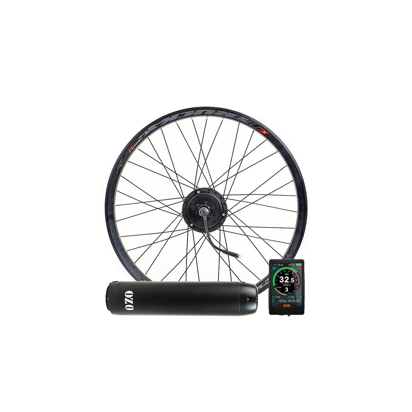 250W ebikes conversion kit to transform your bike into an ebike