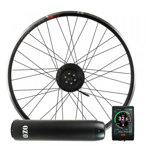 Road / Gravel Kit 250W 25Km/h with frame battery 36V 250Wh to 700Wh
