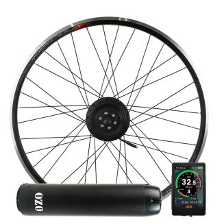 Road / Gravel Kit 250W front wheel with frame battery 36V 250Wh to 700Wh