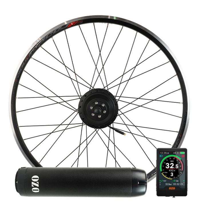 Road / Gravel Kit 250W 35Km/h rear wheel OffRoad with 36V frame battery 36V 250Wh to 700Wh