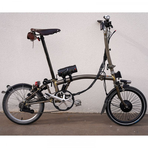 Kit Brompton 250W batterie gourde 36V