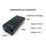 Chargeur Batterie Lithium 36V 2A 4A RCA XLR Jack 