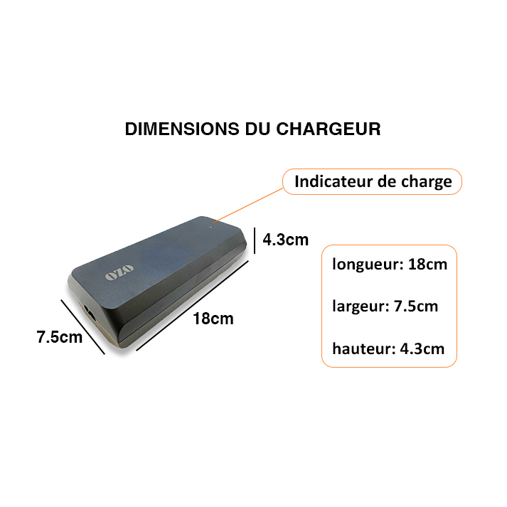 Chargeur Batterie Lithium 36V 2A 4A RCA XLR Jack 