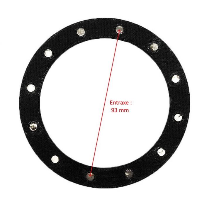 Support de rondelle de capteur pédalier pour pédalier compact 