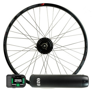 Kit hornet pour vélo de route axe traversant 250W roue arrière avec batterie carénée 36V 250Wh À 700Wh