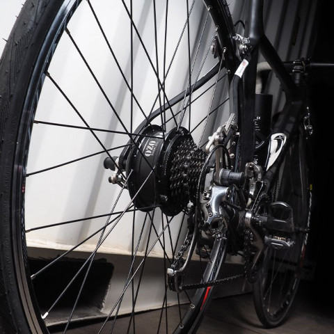 Road / Gravel Kit 250W 25Km/h with frame battery 36V 250Wh to 700Wh