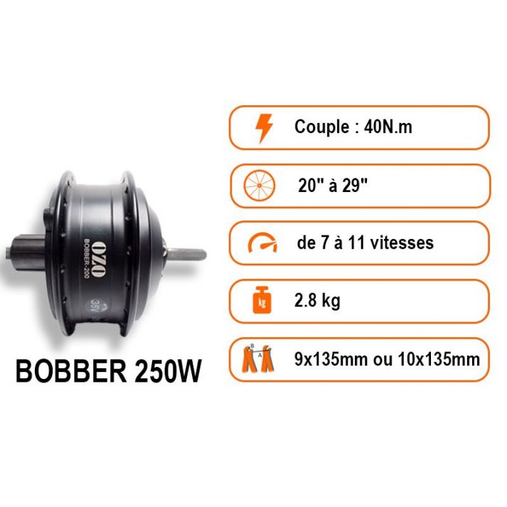 Moteur roue arrière Bobber Trucky 40 AR 27,5 pouces