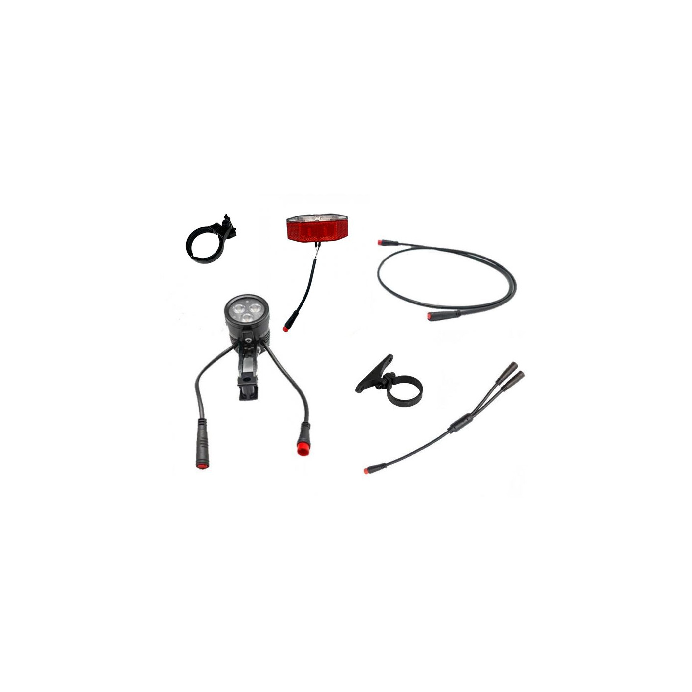 VICTGOAL Lot De Lampes Vélo Homologuées StVZO – 50 Lux – IPX5 – Rechargeable USB-C – Nuit