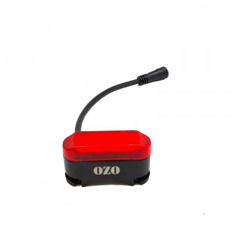 Eclairage avant 200 lumens pour vélo electrique. Lampe OZO. alimentation de  18V à 56V DC