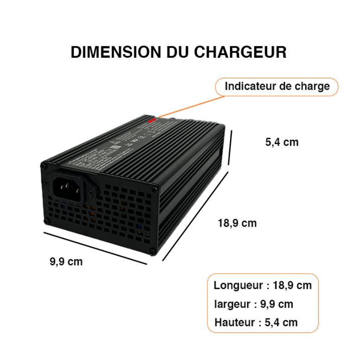 24V 20A charger for Lithium LiMn battery