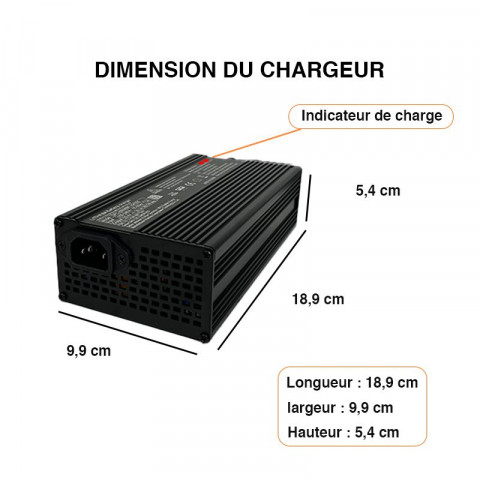 24V 20A charger for Lithium LiMn battery