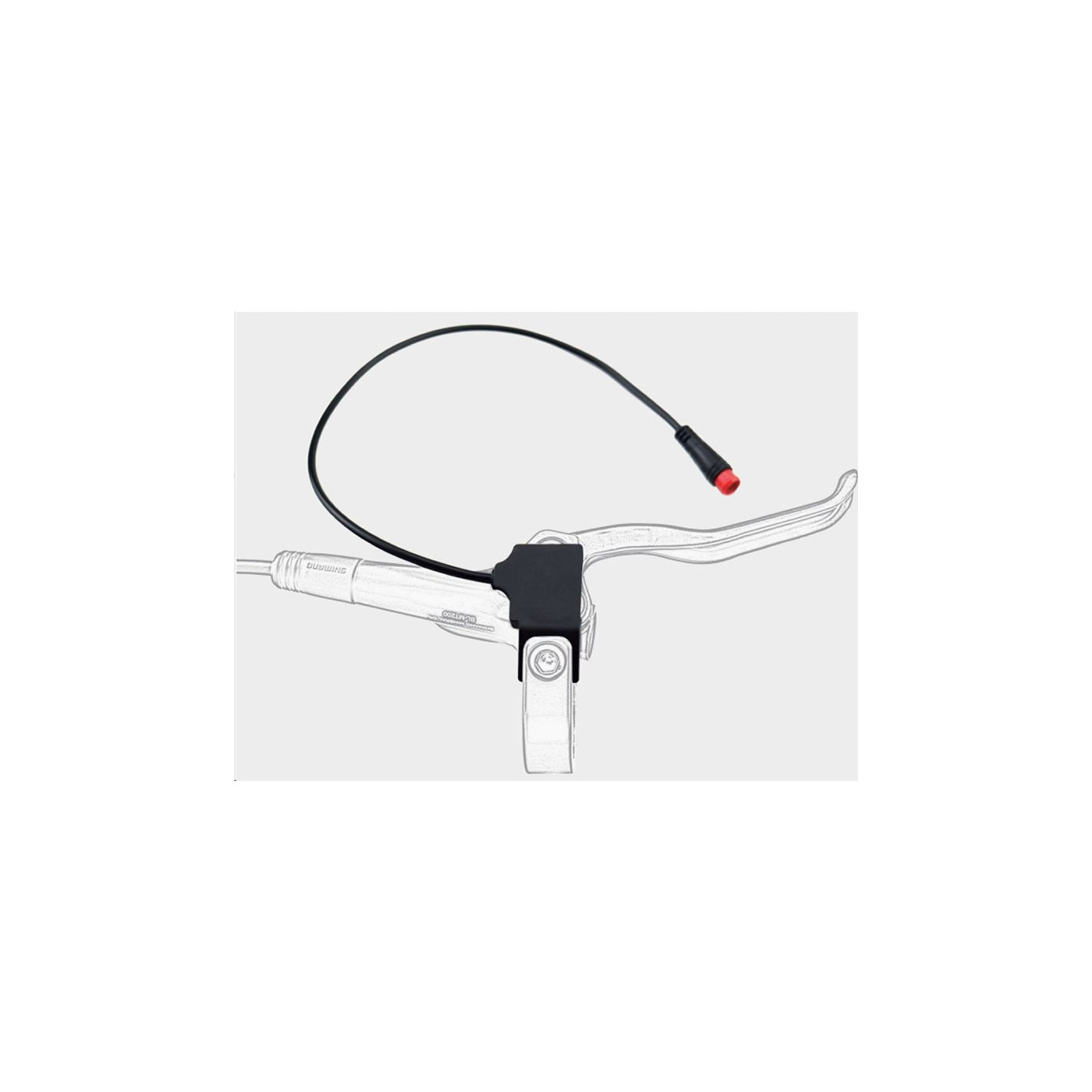 Capteur De Frein électrique Lobamop – Coupure De Puissance, Pour Frein Combiné Ou Hydraulique, Connecteur étanche 2 Broches, Noir