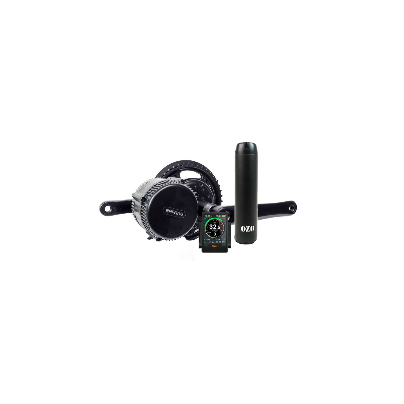 250W Bafang BBS01 mid drive motor complete kit with 36V battery