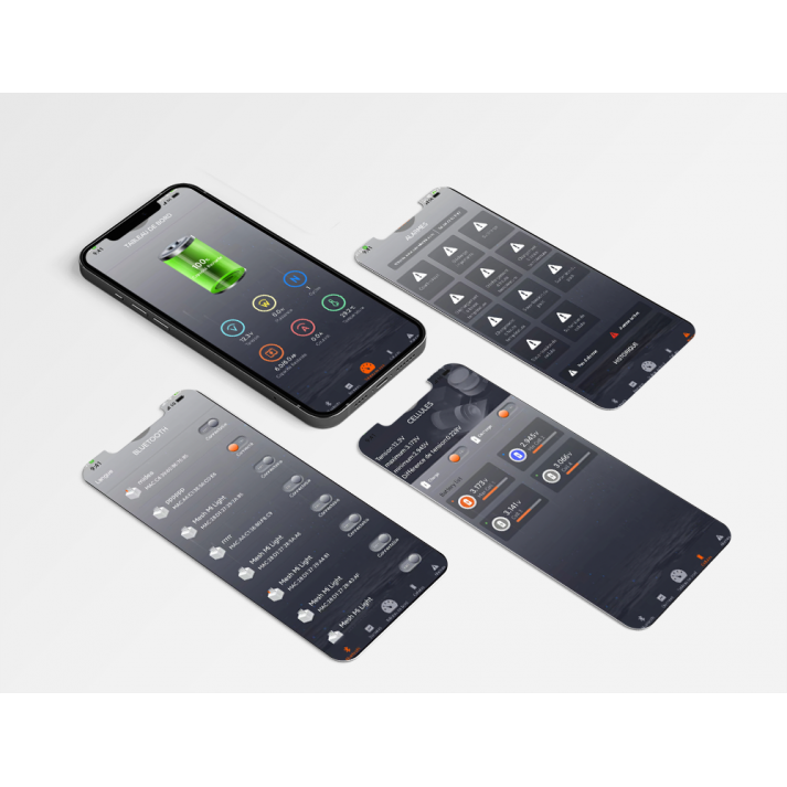 Batterie au lithium-ion 48V 100Ah 5 kWh Power Wall pour système solaire domestique.