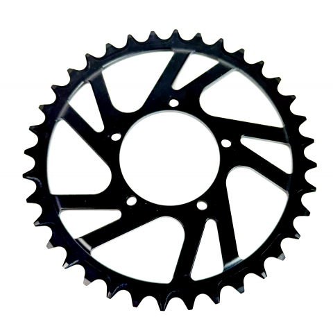 Plateau Narrow Wide décalé pour moteur pédalier Bafang BBS01 / BBS02