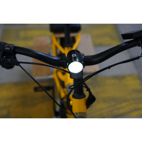 Pack éclairage avant/arrière 100 Lumens AV / AR pour tige de sellle pour vélo électrique