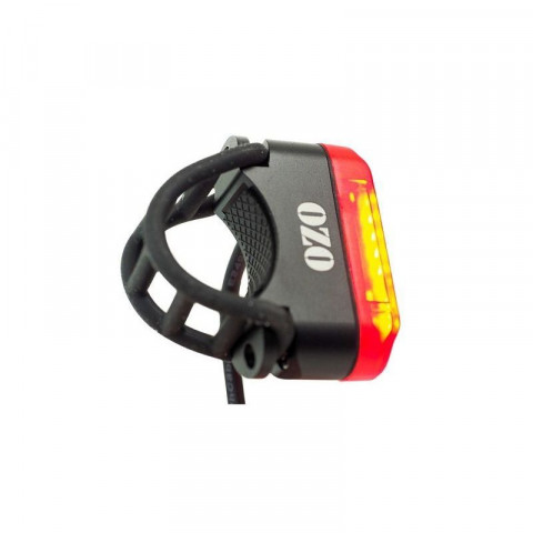 Pack éclairage avant/arrière 100 Lumens AV / AR pour tige de sellle pour vélo électrique