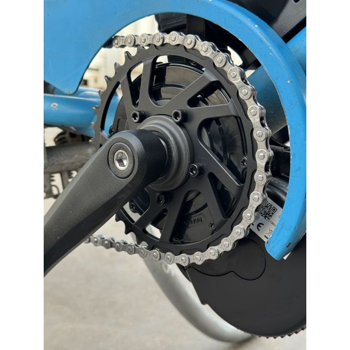 Plateau Narrow Wide décalé pour moteur pédalier Bafang BBS01 / BBS02