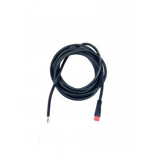 Rallonge de câble adaptateur Julet Z209 mâle rouge 2 voies sans connecteur de 2m