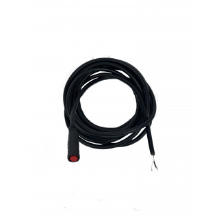Rallonge de câble adaptateur Julet Z209 femelle rouge 2 voies sans connecteur de 2m