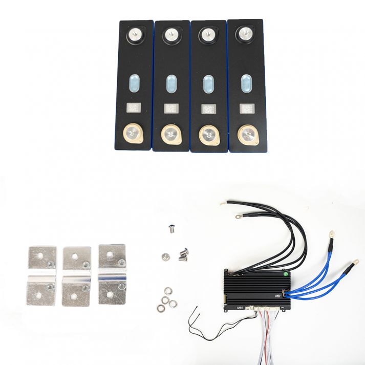 Kit Batterie 12V 100Ah 1200Wh Lithium Fer à assembler DIY LiFePO4 LFP