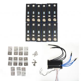 Kit Batterie 48V 100Ah 4800Wh Lithium Fer à assembler DIY LiFePO4 LFP