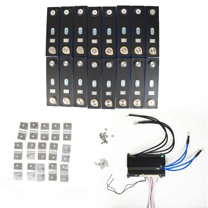 Battery Kit 48V 100Ah 4800Wh DIY Lithium iron LiFePO4 LFP