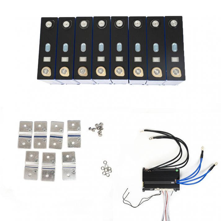 Kit Batterie 24V 100Ah 2400Wh Lithium Fer à assembler DIY LiFePO4 LFP