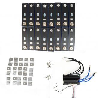 Kit Batterie 48V 100Ah 4800Wh Lithium Fer à assembler DIY LiFePO4 LFP