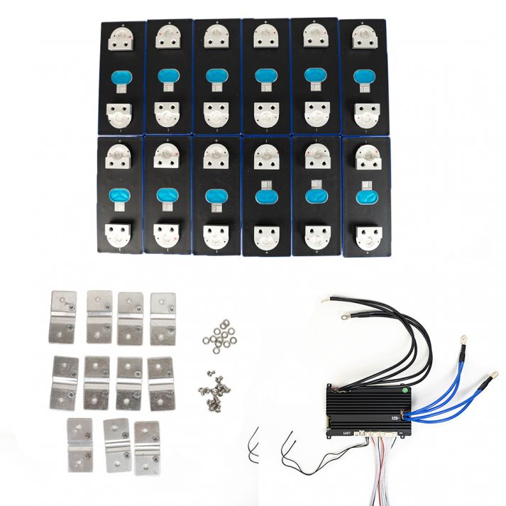 Battery Kit 48V 100Ah 4800Wh DIY Lithium iron LiFePO4 LFP