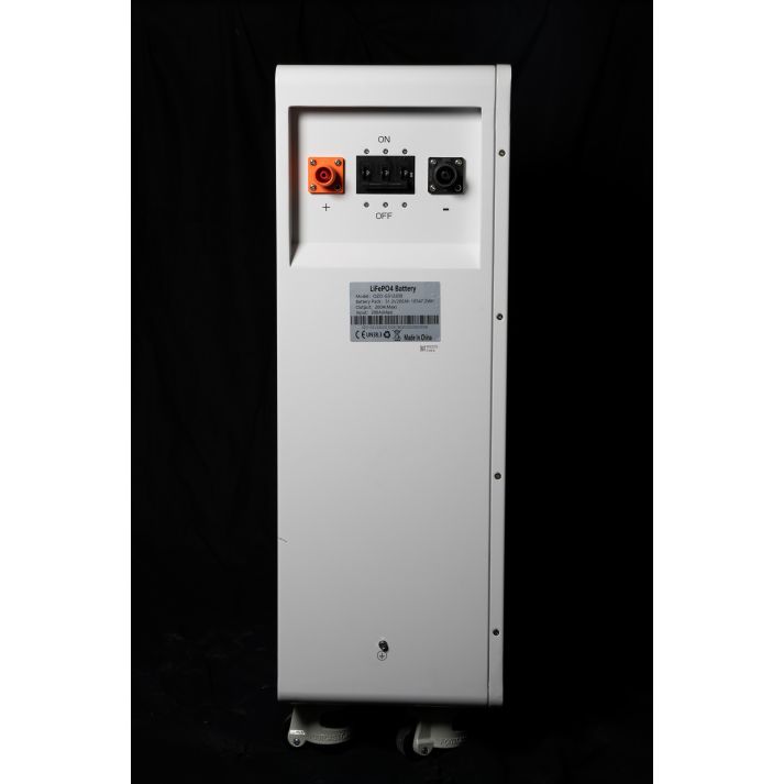 Batterie sur roues OZO pour le stockage de l’Energie solaire ou éolien. 48V 10KWh Lithium LiFePO4