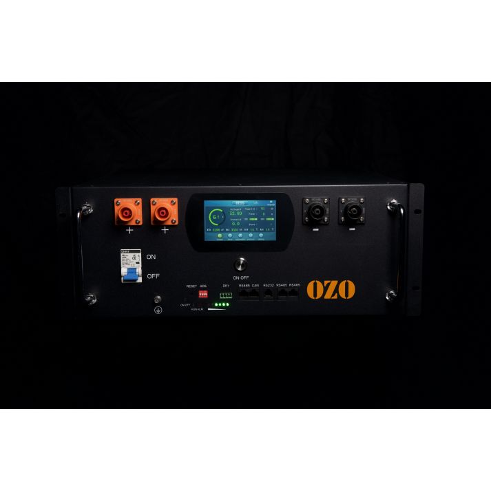 Batterie au lithium-ion 48V 100Ah 5 kWh Power Wall pour système solaire domestique.