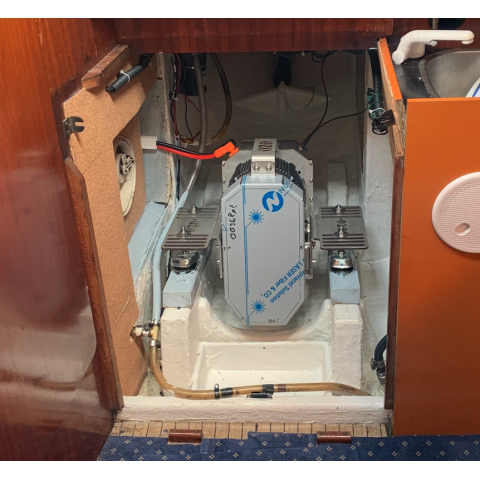 kit rétrofit électrique bateau 48V 60V 10kW barque et voilier