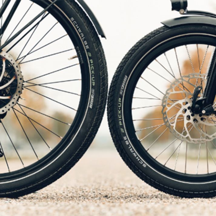 Pneu vélo cargo Schwalbe Pick-Up – Anti-crevaison & VAE lourds TwinSkin Addix