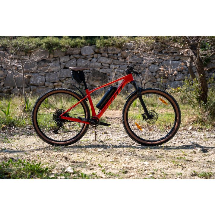 Kit Hornet pour axe traversant 250W roue arrière avec batterie carénée 36V 250Wh à 700Wh