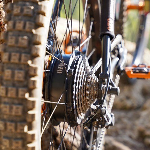 Freeride kit 750W rear wheel with 48V frame battery