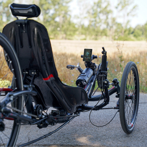 Kit Trike 750W roue arrière avec batterie cadre 48V