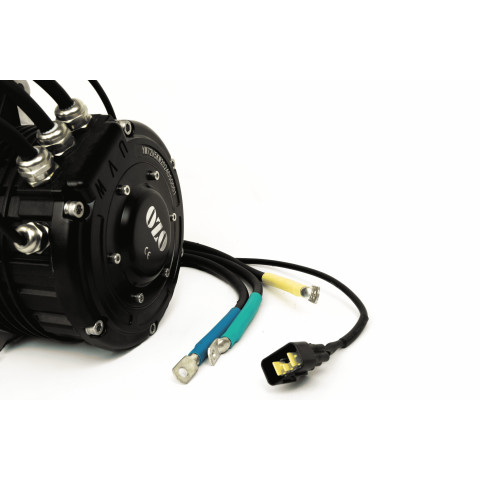 Geared brushless central motor 5000W for electric motorcycle